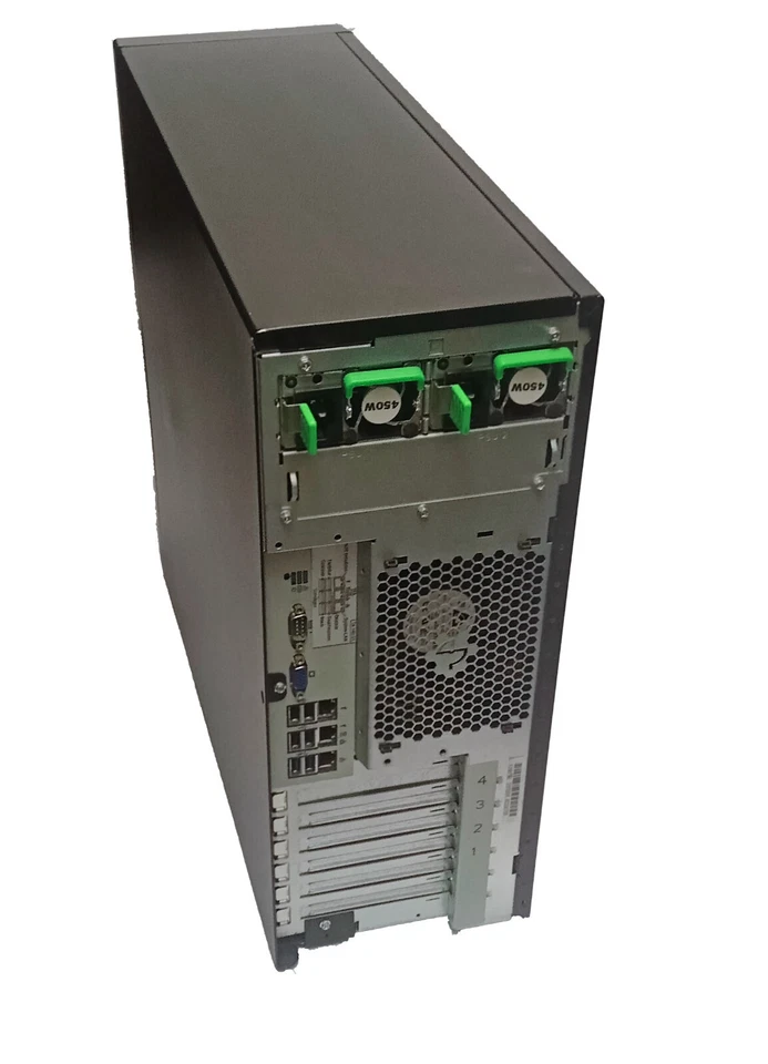 Fujitsu Primergy TX1330 M1 Xeon E3-1231 V3 3,4Ghz 32GB RAM D2607 2 x 450 W # S - Bild 2 von 4