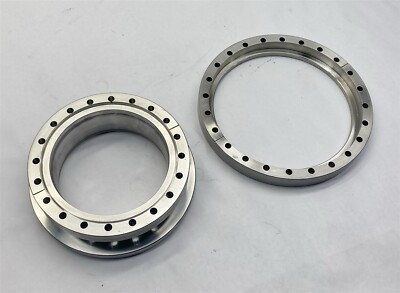 MDC MFG Huntington Mech Labs Conflat Flange High Vacuum SS 8'' 10'' OD Lot 2