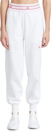 Adidas aSMC Stella McCartney White w. Red Logo High Rise Sweatpants Sz. S - Picture 5 of 24