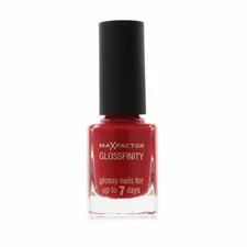 Max Factor Glossfinity Nail Polish 110 Red Passion Brand New