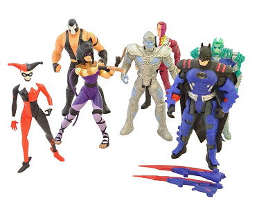 Kenner Batman Actionfiguren 90er Freeze Bane Two Face Harley zur Auswahl 