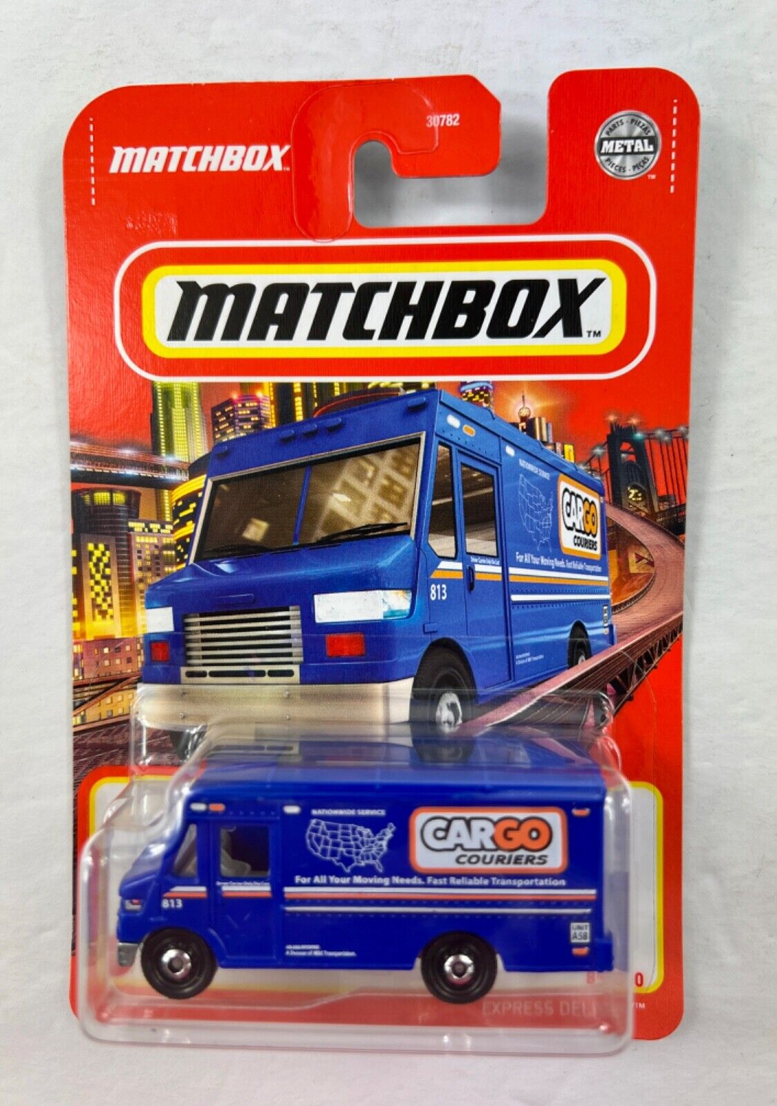 2022 MATCHBOX Express Delivery CARGO Box Van - New 1:64 Diecast - Free Ship  T19