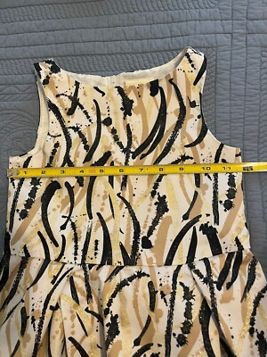 Crazy 8 Girls Dress Size 4 Sleeveless Black Gold Glitter Paint Splatter  Look | eBay