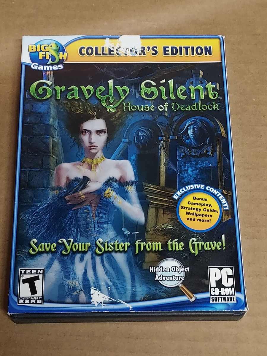Gravely Silent House of Deadlock Collector's Edition PC Game DVD