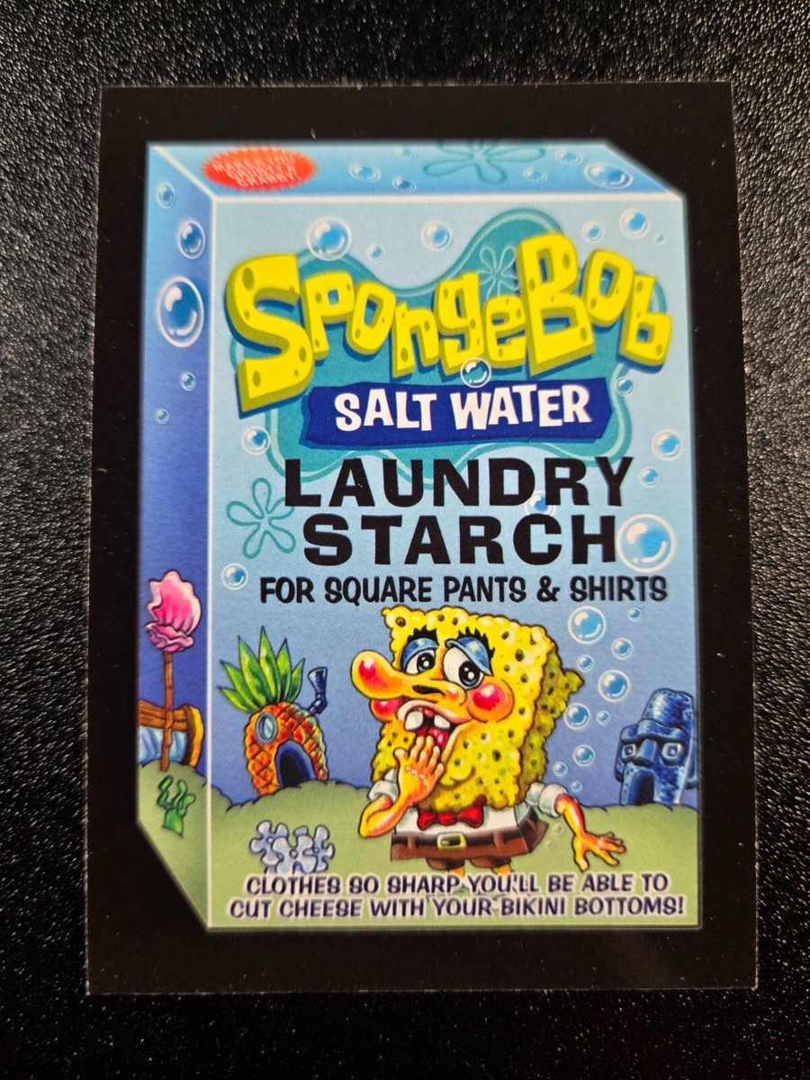 SpongeBob SquarePants Spoof Wacky Packages Card | eBay