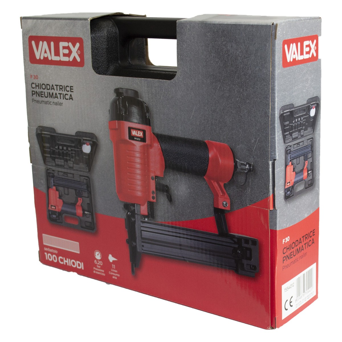 Cloueuse Pneumatique De Finition En Acier Allié Pistolet à