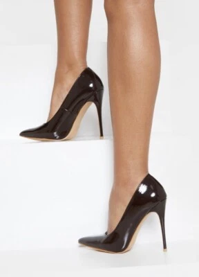 chocolate pumps shoes