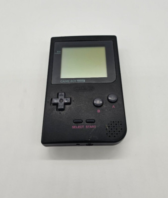 NINTENDO GAMEBOY POCKET CONSOLE | ORIGINAL | SCHWARZ / BLACK | MGB-001
