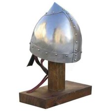 12th Century Medieval Knight Conical Helmet ? Handmade Late Medieval Armor