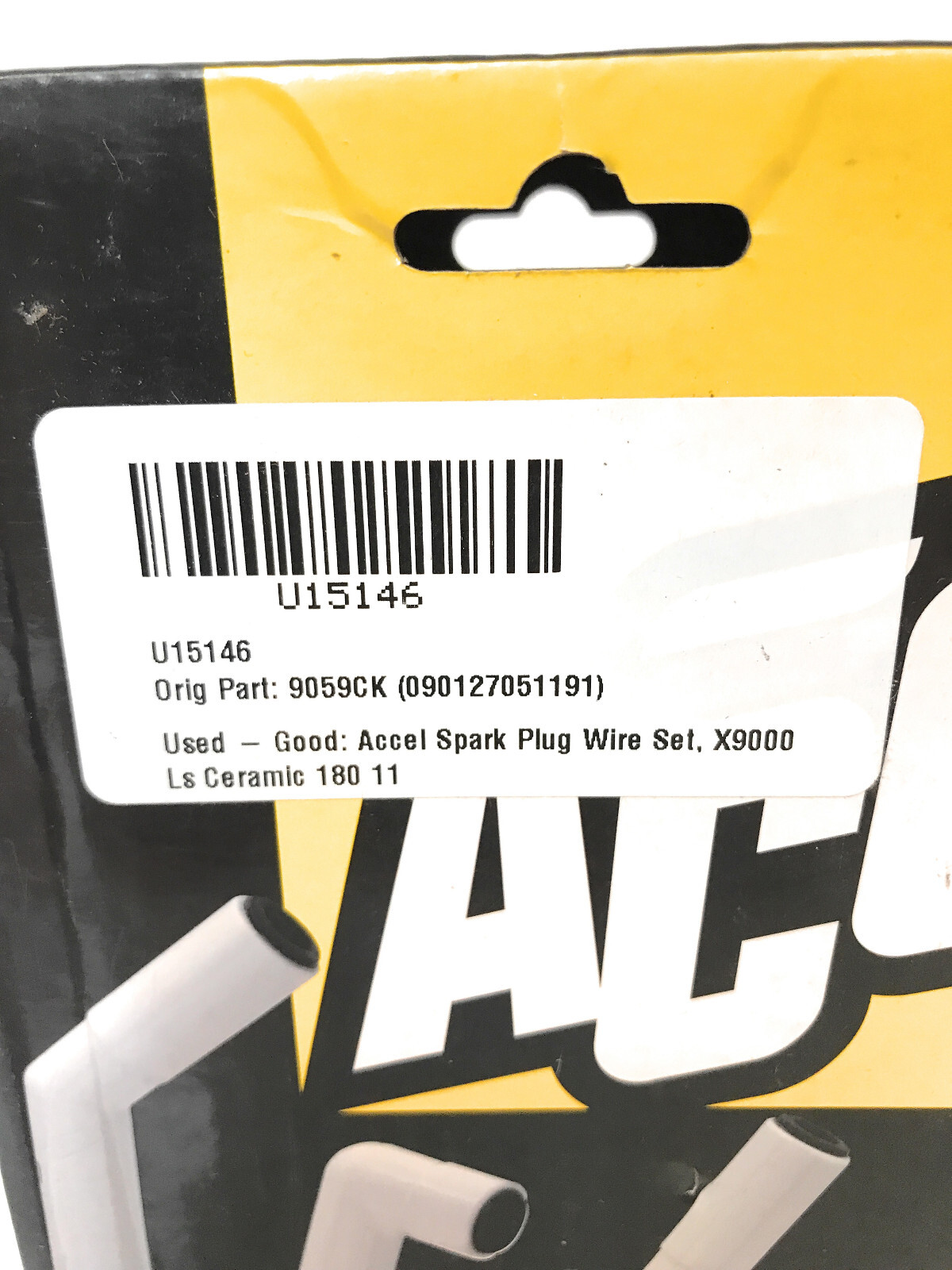 ACCEL Spark Plug Wire Set, Ls Ceramic 180 11", 9059CK eBay