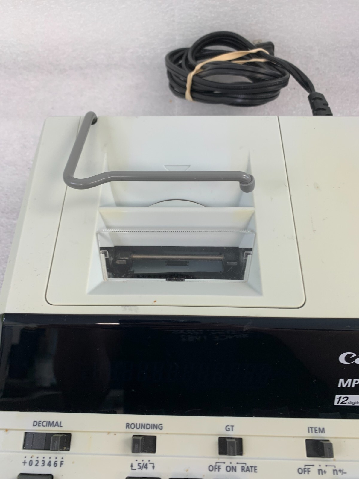 Canon MP21DX 12Digit 2 Color Print Desktop Calculator Printer UNIT