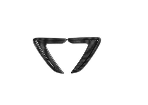 Carbon Fiber Side Fender Air Flow Vent Decor Cover Trim Accessories Fit For BMW - Picture 2 of 7