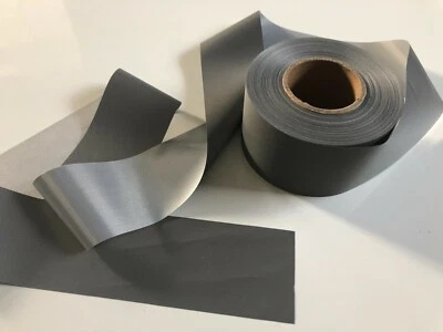 SANDRII`S WAREN Reflexband Reflektorband Reflektionsband 5cm breit Reflektor zum Nähen Annähen