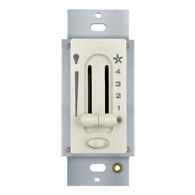 For Hunter 27183 4 Speed Ceiling Fan Light Dual Slide Wall Control with Preset