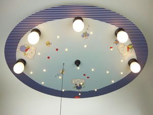 Led Kinderzimmerlampe 5 Leds Schlummerlicht Led Sternenhimmel Kinder Deckenlampe Ebay