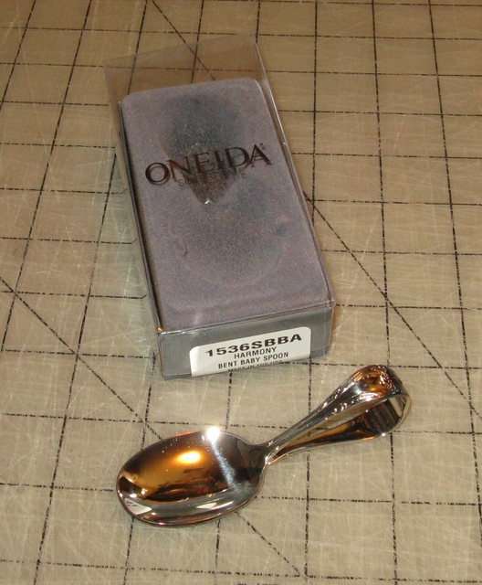 Grand Majesty By Oneida Sterling Silver Infant Feeding Spoon 5 34