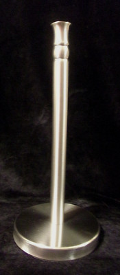 NWOT BRUSHED/SATIN STAINLESS STEEL FREESTANDING VERTICAL PAPER TOWEL ...