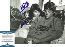 BILL ALLEN SIGNED 'RAD' MOVIE 8x10 PHOTO CRU JONES 33 ACTOR 1986 BECKETT COA BAS