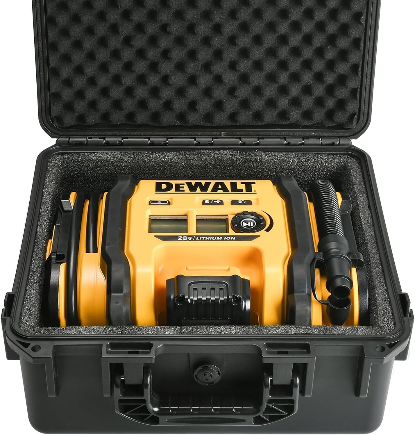 Air Compressor Hard Case Compatible with DEWALT 20V MAX Tire Inflator DCC020I...