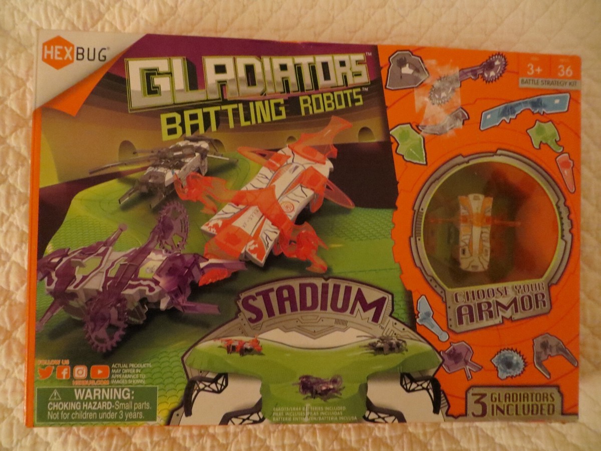 HEXBUG Gladiators Battling Robots Stadium Strategy Kit W/3