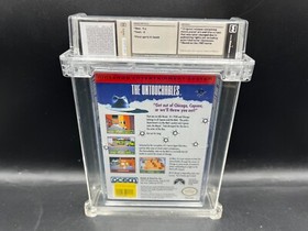 The Untouchables [Blue Box] Nintendo NES WATA 9.4 A FACTORY SEALED MINT TOP POP