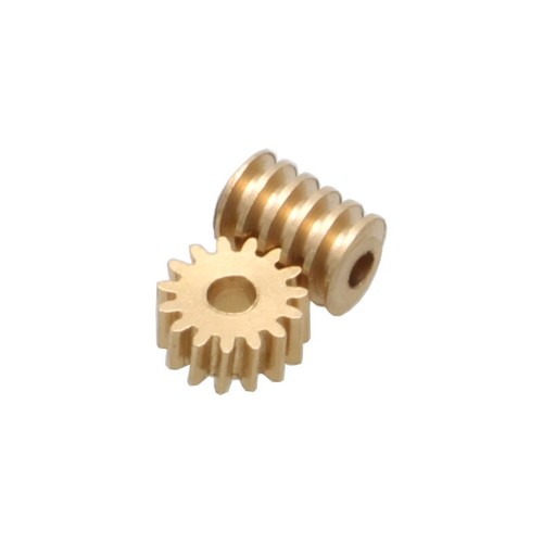 5 Set 1:87 Modulo 0.2 15T Micro Ottone Turbina Verme Cambio Statico Ingranaggio Foro Dia - Foto 21 di 24