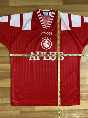 INTERNACIONAL 1997 1998 HOME FOOTBALL SHIRT SOCCER JERSEY ADIDAS