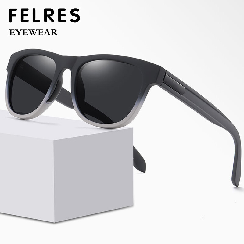 Men TR90 Square Polarized Sunglasses Outdoor Driving Party Shade Glasses UV400