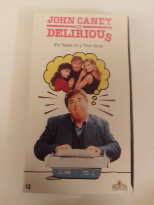 John Candy Delirious 1991 VHS Video Cassette Very Good Condition