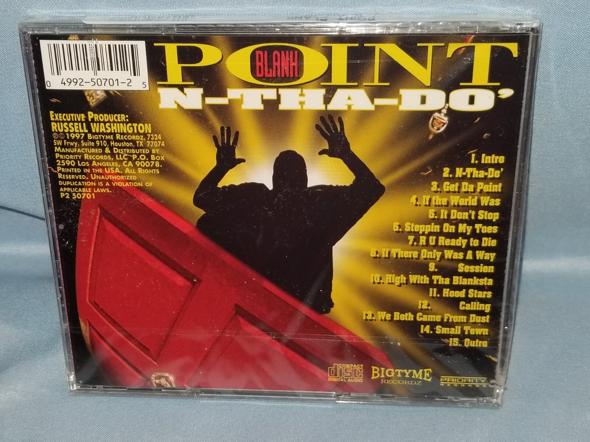 G-RAP】Point Blank/N-Tha-Do' Point Blank FACTORY SEALED CD N