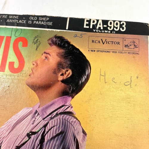 2 Elvis Presley - "Elvis Presley" & "Elvis Volume II" Vinyl 45 EP 1956 - Picture 22 of 24