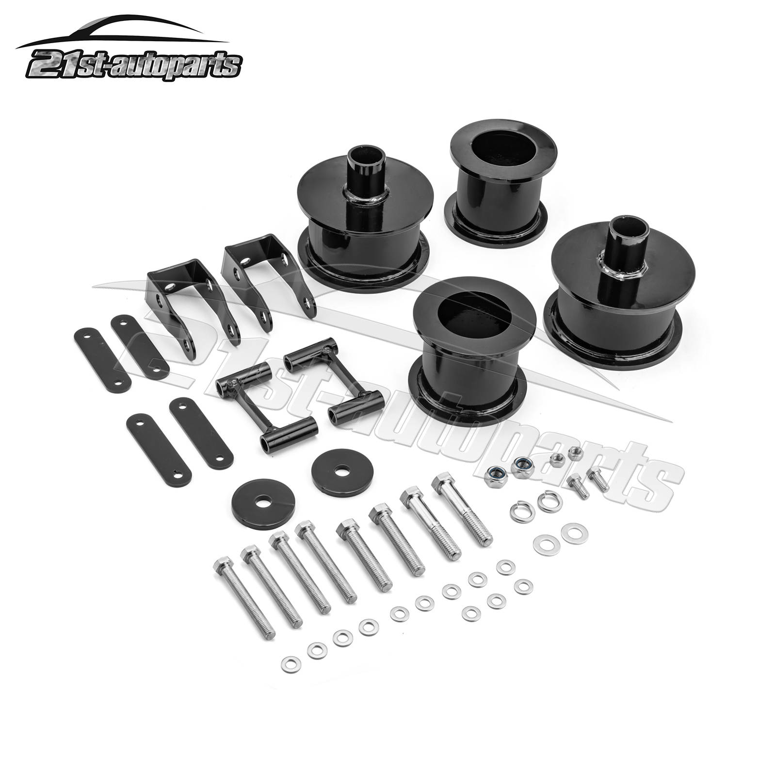 3" Full Leveling Lift Kit W/ Shock Extender For Jeep Wrangler JK JKU
