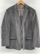 Ralph Lauren Chaps Blazer Corduroy Men Size 46 R Brown Elbow Patches