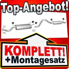 Auspuff für TOYOTA LAND CRUISER (J10) 4.2 TD 204PS Auspuffanlage