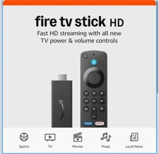 Amazon Fire TV Stick (3rd Gen.) FHD Media Streamer with Alexa Voice Remote