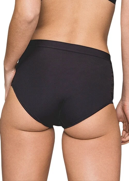 Maison Lejaby 270471 Mujer Negro Veneno Calzoncillo Completo Ropa Interior Talla Pequeña Foto 2 de 2