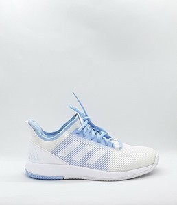 womens blue and white adidas