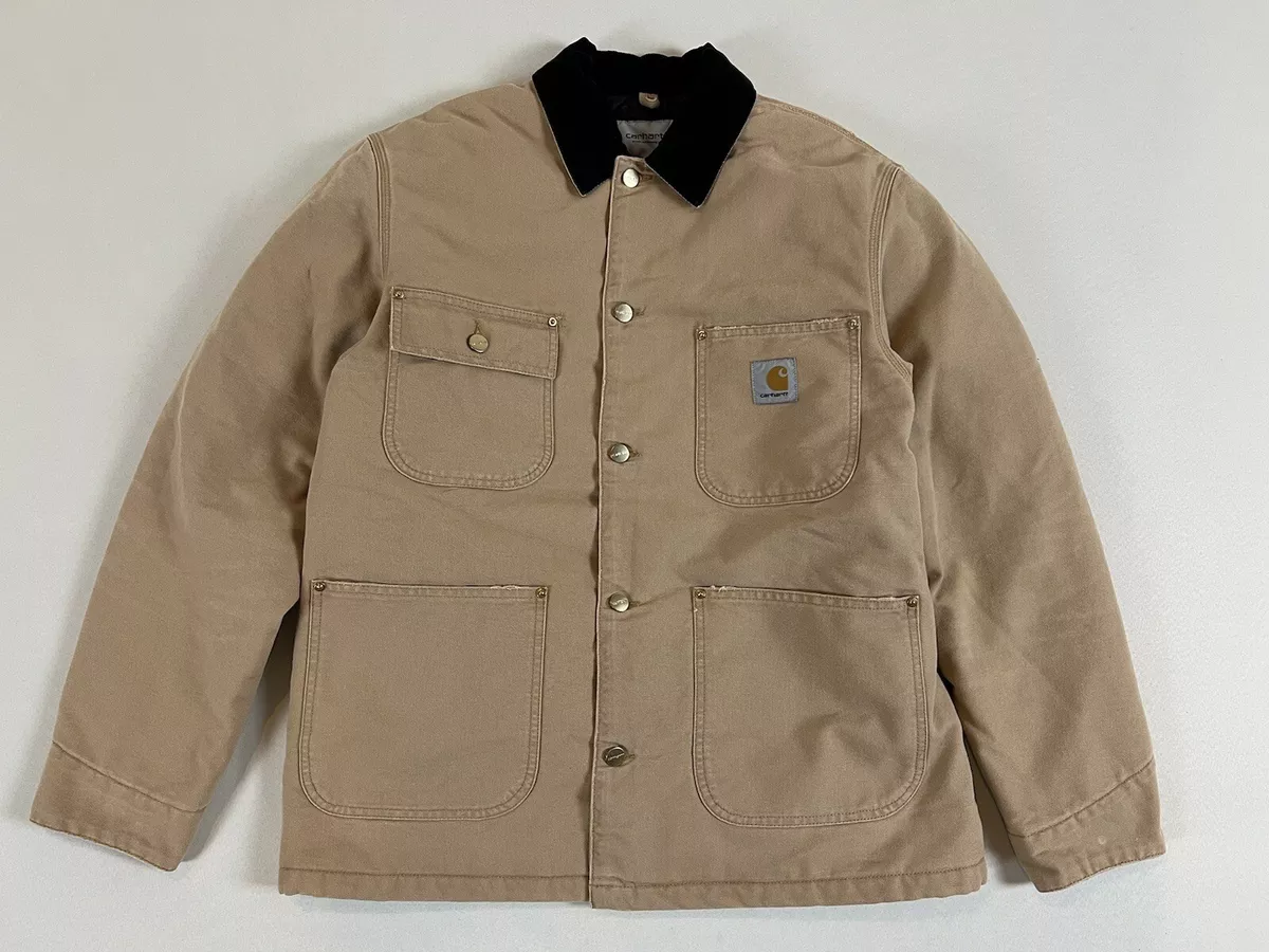 CARHARTT WIP OG CHORE COAT DUSTY HAMILTON BROWN M NWOT