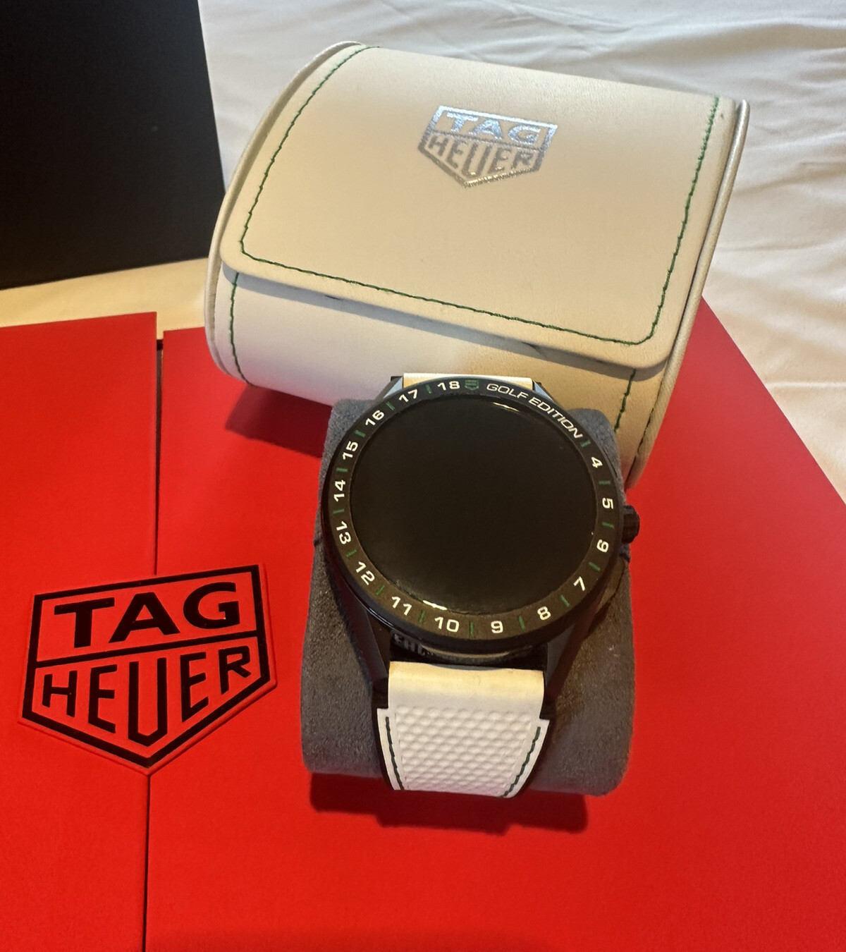 TAG Heuer Connected Men's Golf Watch SBG8A82.EB0206 Pristine Limited