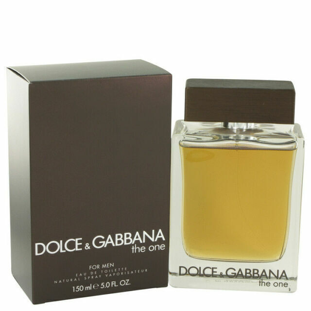 Dolce & Gabbana The One Men Eau de Toilette Spray 5.0 oz for sale