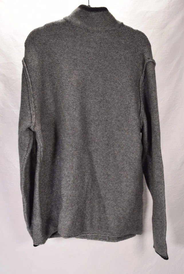 James Perse Mens Nylon Wool Blend Knit Button Up Cardigan Gray 5 Foto 2 de 4