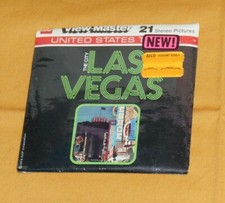 vintage LAS VEGAS THE CITY Nevada VIEW-MASTER REELS packet new/sealed