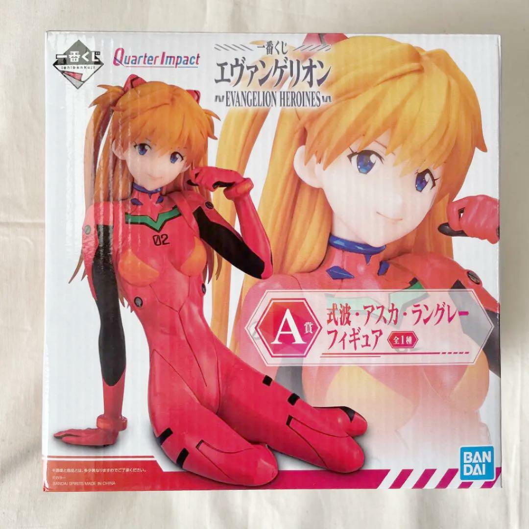 一番くじ EVANGELION HEROINES Quarter Impact Evangelion Heroines Shikinami Asuka Langlay Figure Ichiban Kuji A