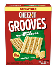 Cheez-It Grooves Sharp White Cheddar Crunchy ...