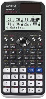 Casio FX-991DE X ClassWiz Scientific Calculator with Natural Display, Black