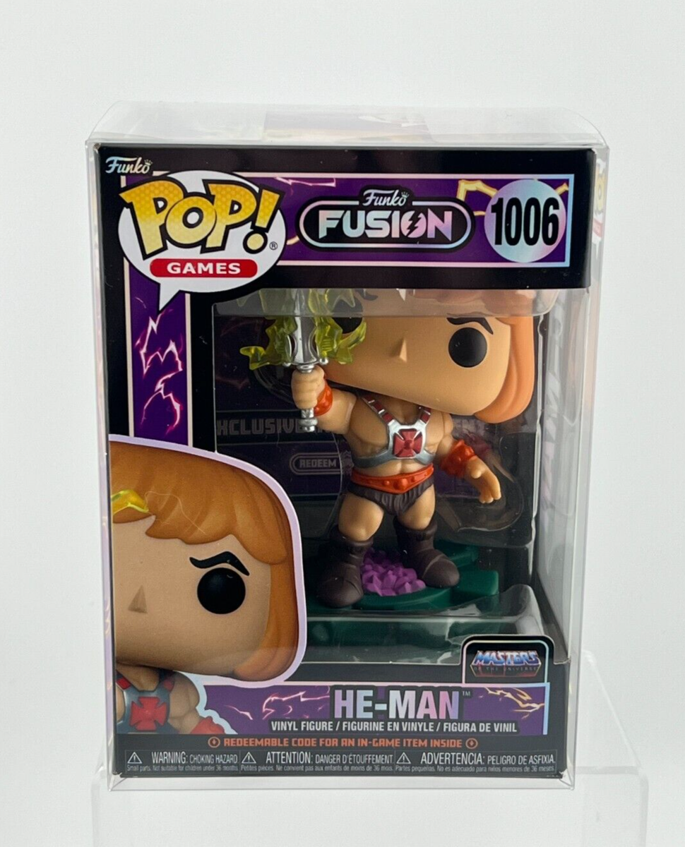 Funko Fusion He-Man #1006 (MOTU) Funko Pop! w/ Protector NEW