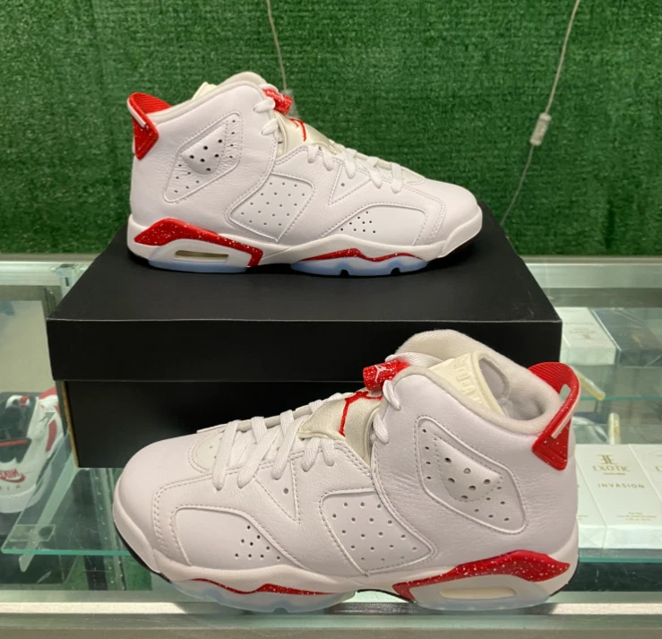 Jordan 6 White and University Red 2022 for Sale | Authenticity