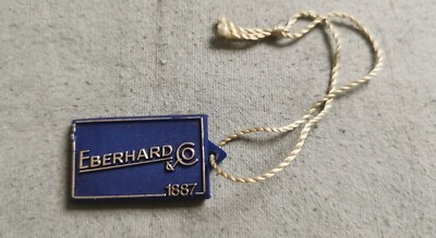 Eberhard & Co.  vintage blu kunststoffanhänger für alle modelle guter zustand