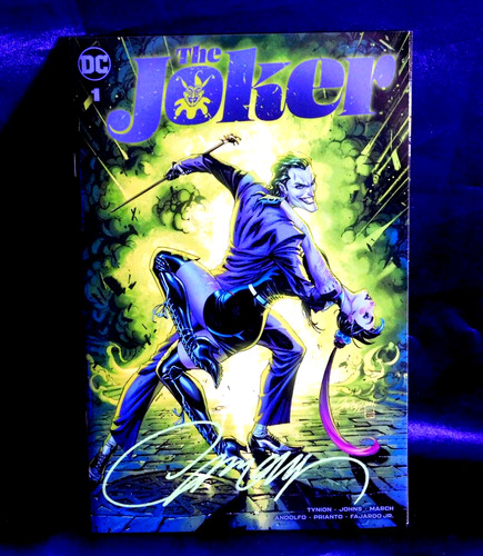 THE JOKER #1 LIMITED EXCLUSIVE VARIANT EDITION SIGNED ARTIST J. SCOTT CAMPBELL