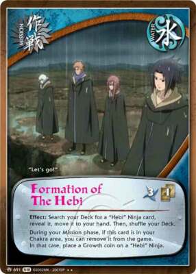 Formation of The Hebi - M-691 - Rare - 1st Edition - Foil Fangs of the Snake NM/
